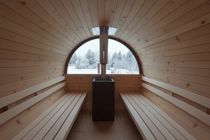Fasssauna 200 × 150 cm