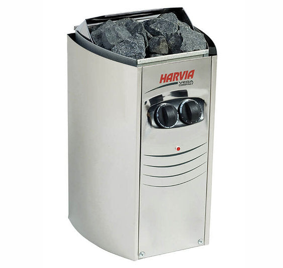 Harvia Vega BC35 Elektroofen – 3,5 kW inkl. Steine (230V Anschluss)