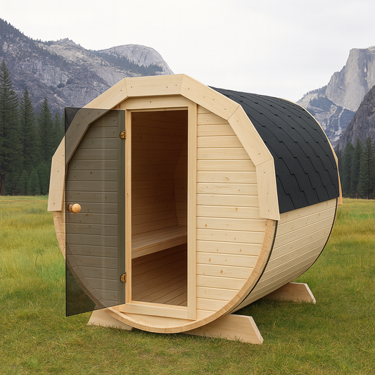 Fasssauna 200 × 150 cm