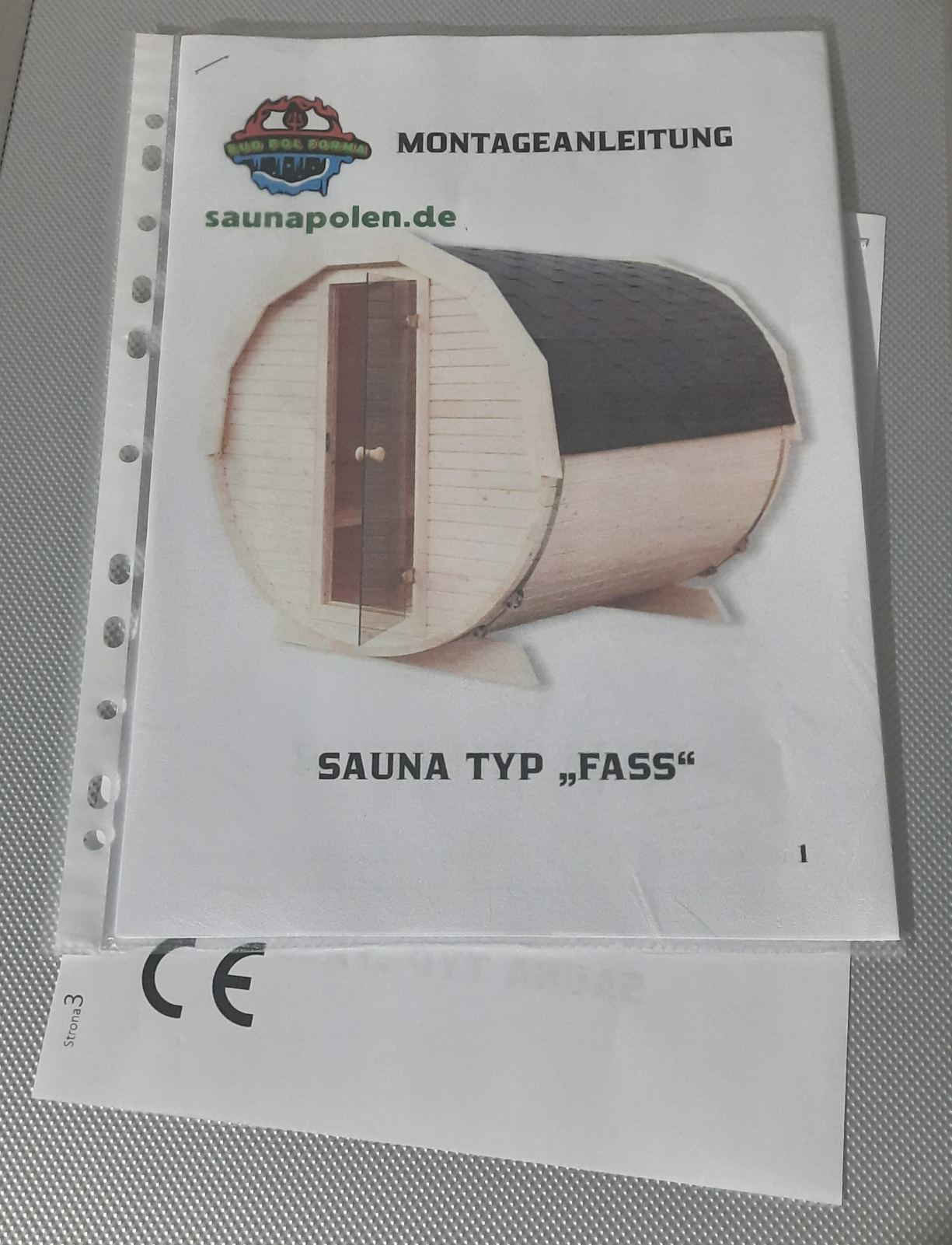 Fasssauna 200 × 150 cm